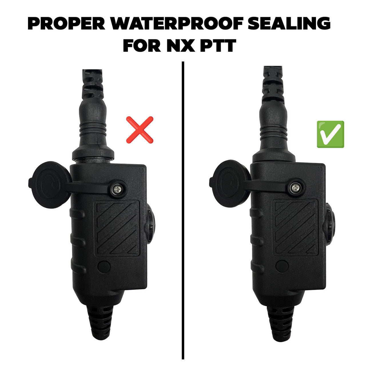 Code Red UV82 NX Dual PTT Amplified